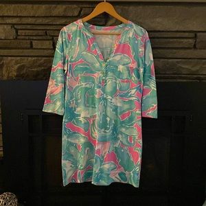 EUC dress/cover-up by Lilly Pulitzer